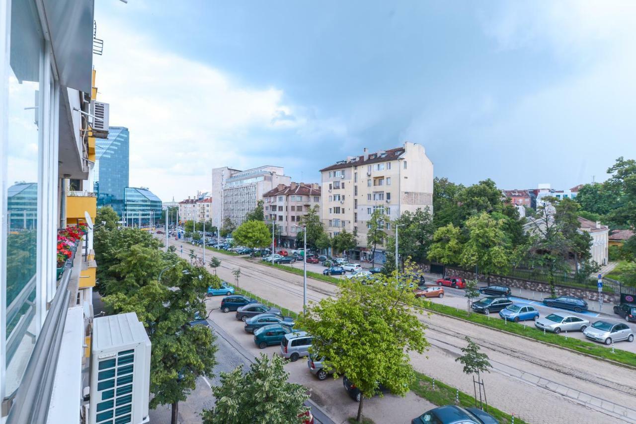 Visit Sofia | Macedonia Square Central Apartment Exteriér fotografie